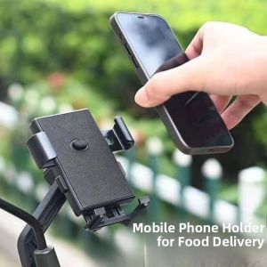 MONLEYTA | Super Stable Bicycle Phone Holder Waterproof Sunshade Navigation For Electric Motorcycle Shock Absorption Bike Mount