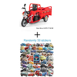 1:12 Scale Alloy Tricycle Motorcycle Model Car Toy Simulation Postal Transport Vehicle Models Childrens Sound Light Gifts
