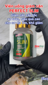 Giảm cân cấp tốc Perfect Slim Mỹ hộp 30 viên giảm cân nhanh hiệu quả cao cho cơ địa chai lì khó giảm