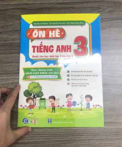 Sách - Ôn hè - Tiếng Anh 3 (Lớp 3 lên 4) - Chương trình mới (Qbooks)