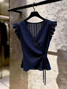 Elegant Unique French Design Fashion Womens Top