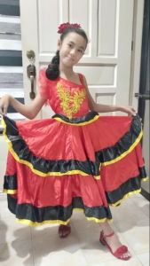 Childs Spanish Princess Ballet Folklorico Costume