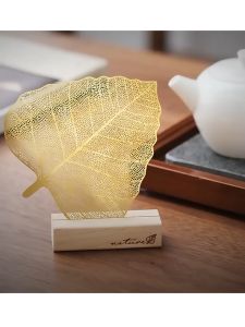 Saringan Teh Reusable Stainless 304 Bentuk Daun Bodhi Filter Saringan Teh 115x10cm