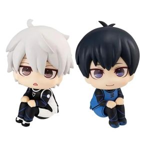 Bandai | BLUE LOCK Action Figures Isagi Yoichi Bachira Meguru Anime Figure Q Version Figurine Collectible Model Children Toys Doll