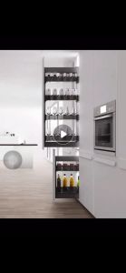 Aluminium Side Pull Out Basket