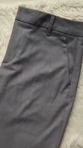 MENS PLAIN WAIST  FLAT ANKLE PANTS BUSINESS CASUAL