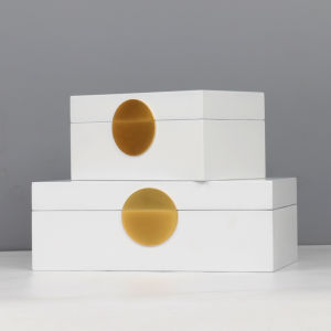 New Chinese Style Jewelry Box Home Decorative Accessories Entrance Study Room Ornament Soft Decoration Living Room Display