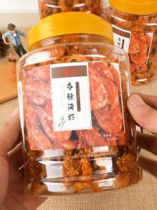 250g Spicy Small Sea Shrimp Dried Instant Spicy Crispy Shrimp Pregnant Women Seafood Flavor Cooked Food Snacks Snacks Snacks Leisure Food孕妇海鲜味熟食下酒菜零食小吃休闲食品