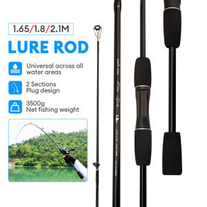 1.68M/1.8M/2.1M Fishing Rod Ultra Fishing Rod Carbon Spinning Casting Fishing Rod Adjustable Beginner Fishing Rod for Lure Fishing Set