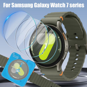 5-1Sets Easy To Install Tempered Glass for Samsung Galaxy Watch 7 40mm 44mm Watch 7Ultra 47mm Screen Protector Anti-scratch Film