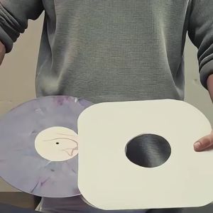 Archival 12" Vinyl Record Sleeves 50-Pack Acid-Free Kraft Paper Inner Sleeves Office Media Storage for LP & CD Protection