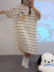 Dress Tidur Panjang Melar DSP-2175: Hemat & Stylish