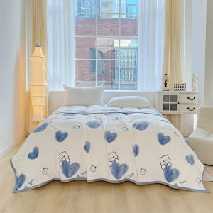 HAOMIAN | Coral Fleece Air Conditioner Nap Blanket
