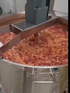 Commercial Small Full-automatic Chafing Dish Bottom Frying Machine Mala Tang Chuan Xiang Frying Machine Boiling Sauce Blender Sauting Saucechili Oil Machine Commercial Oil Boiling Machine Hot PotFrying Machine Cooking Machine