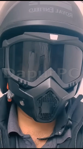 Kaca Mata Helm Goggles Masker Motor Set Paintball Trail Cross