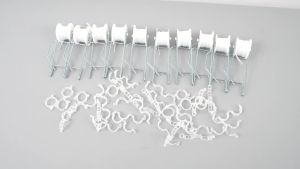 10pcs Tomato Roller Hook With 15m Rope Versatile Strong Load Bearing Flower Vine Crop Trellis Kit for Greenhouse Balcony
