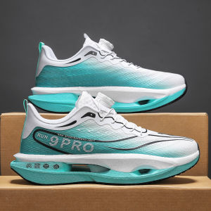Breathable Ultra-light Shock Absorption Purple Running Shoes No Laces