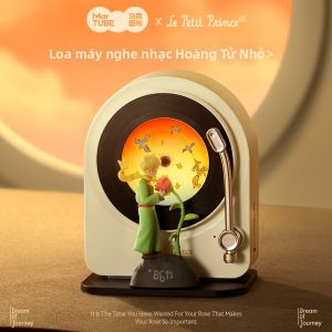 MAKETUBU | Loa Bluetooth Máy Nghe Đĩa Quay Tặng Phẩm Dùng Tại Nhà