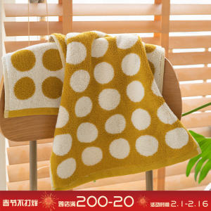 Retro Pure Cotton Vải Bông Khăn Mặt Mềm Phòng Tắm Thấm Hút Sử Dụng Tại Nhà Nữ Khăn Mặt Khăn Tay Cặp Đôi Cho Phòng Tắm Và Nhà Vệ Sinh