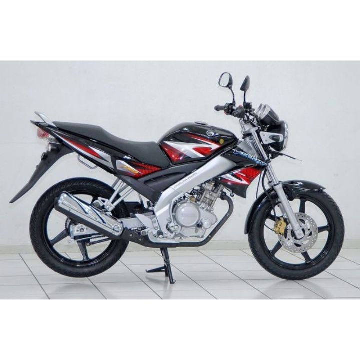 STRIPING STIKER LIST BODI MOTOR STANDAR VIXION LAMA TAHUN 2007 HITAM MERAH VIXION OLD 2007