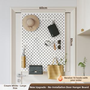 MINGZHI | No Drill Concealed Thin Door Back Storage Rack