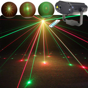 ESHINY RG RGB Máy Chiếu Laser Với 8/12/32 Hoa Văn DJ Môi Trường Tiệc Khiêu Vũ Giáng Sinh Ánh Sáng Sân Khấu Đèn Disco Z20D2