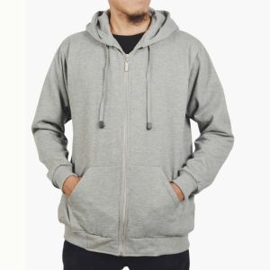 Hoodie Zipper Jumbo Polos Pria Wanita L XL XXL XXXL XXXXL XXXXXL