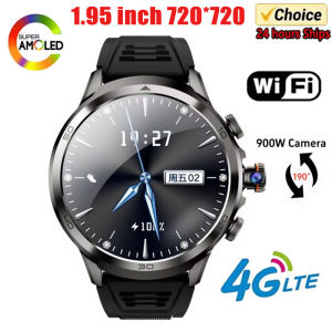 32GB+256GB H19 Smart Watch 4G LTE Full Netcom Android Smartwatch 900W Rotating Camera GPS WIFI Google Play Store Download Apps