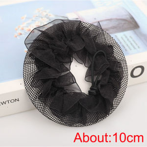 Invisible Hair Bun Elastic Nylon Hair Net Reusable Suitable for Women Ballet Bun Dance Training Gym Indoor Fitness Yoga Pilates