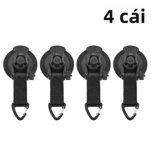 Móc Hút Giữ Mái Hiên Bên Hông Xe Dùng Cho Xe RV Xe Van Cắm Trại Ngoài Trời Móc Giữ Chắc Chắn Phụ Kiện Xe RV