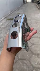 [SUDAH CHROME] Pangkon mesin megapro primus gl crom ORIGINAL COPOTAN