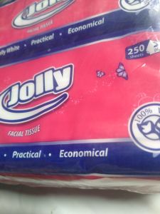 Tissue JOLLY 4 pcs isi 250 sheet tissue facial tissue jolly