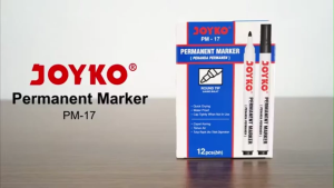 Spidol Permanen Joyko Permanent Marker Round Tip PM17 - 19