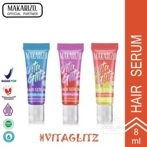 Makarizo Vitaglitz Vitamin Rambut Serum Rambut 8 Ml