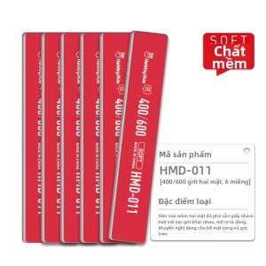 HOBBY MIO | Bộ đế chà nhám hợp kim sợi carbon cắt sẵn