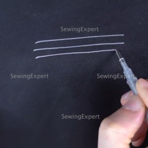 Pen Silver Penanda Pola Bahan Kulit Warna Perak / Pen Jahit Pulpen Bolpen Tas Sepatu Jahit