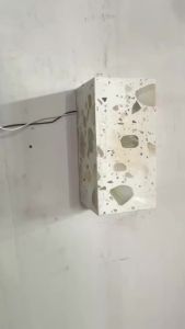 Natural Stone Wall Lamp Wabi Sabi Style Modern Minimalist Wall Light Bedroom Bedside Hotel Guesthouse Corridor Decorative Light