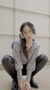 maison KEEPS | Arctic Zipper Knitted Sweater | เสื้อไหมพรมแขนยาวซิปหน้า