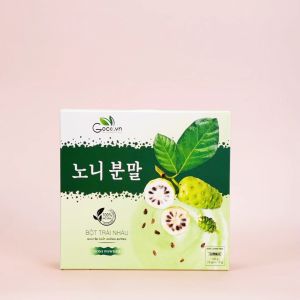 Bột trái nhàu nguyên chất Goce - 180g (18 gói x 10g) Bột Rau Củ Hữu Cơ Goce Sản Phẩm Tự Nhiên Bảo Quản Tiện Lợi Thực Phẩm Dinh Dưỡng Từ Trái Nhàu - Lazada