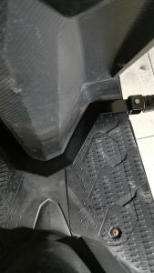 Footstep Depan / Pijakan Kaki Vario 125 150 Led Old / 2015-2017 Model Slim Flatbar Tebal Terjangkau