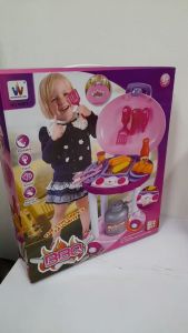 MAINAN ANAK GRILL PANGGANG PANGGANGAN PLAYSET BARBEQUE BBQ KITCHEN SERIES W012