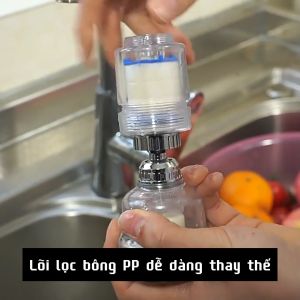Phụ kiện Lọc Nước Vòi Bồn Rửa Chén Lọc Sạch Các Tạp Chất Ren 22mm Dễ Dàng Lắp Đặt