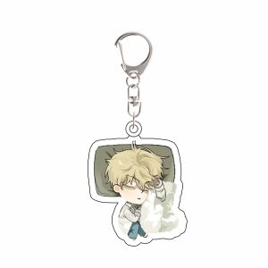 Bandai | Anime Alien Stage Ivan Till Series Acrylic Móc Khóa Phiên Bản Q Dễ Thương Ba Lô Phụ Kiện Dành Cho Người Hâm Mộ Ý Tưởng Quà Tặng