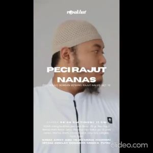 PECI RAJUT Nanas Halus Sholat Shalat Pria Cowok ROSAL
