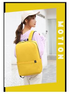 Outdoor Oxford Cloth Backpack Casual Sports Lightweight Mens Backpack Simple Portable Student Bookbag Dual-Strap Zipper Closure