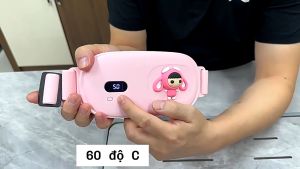 Đai Massage Bụng Kinh Máy Massage Bụng Kinh Đai Chườm Nóng Giảm Đau Bụng Kinh Rung Làm Ấm Giảm Đau 3 Chế Độ