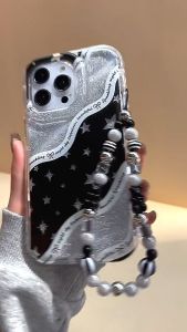 Casing Ponsel gelang laser untukiPhone15 12 11 13 14Pro Max 6S 7 8Plus SE2020 XSMax XR Dengan gelang