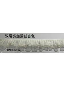 French Style Lace Trim Window Curtain Handmade Sewing DIY Material Decoration New Patchwork Wood Ear Trim Home Fabric