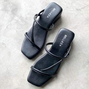 BELLEZA RAIA Sandal Wanita High Heels 4cm Hak Tahu Heel Pesta Kondangan Beleza