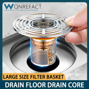 Universal Floor Drain Core Deodorant and Insect-proof Drainage Filter Sewer Pipe Anti-odor Filter Plug Quick Drainage